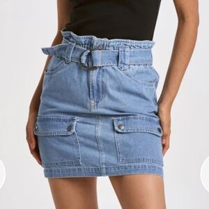 Dear John Fammie denim skirt size L